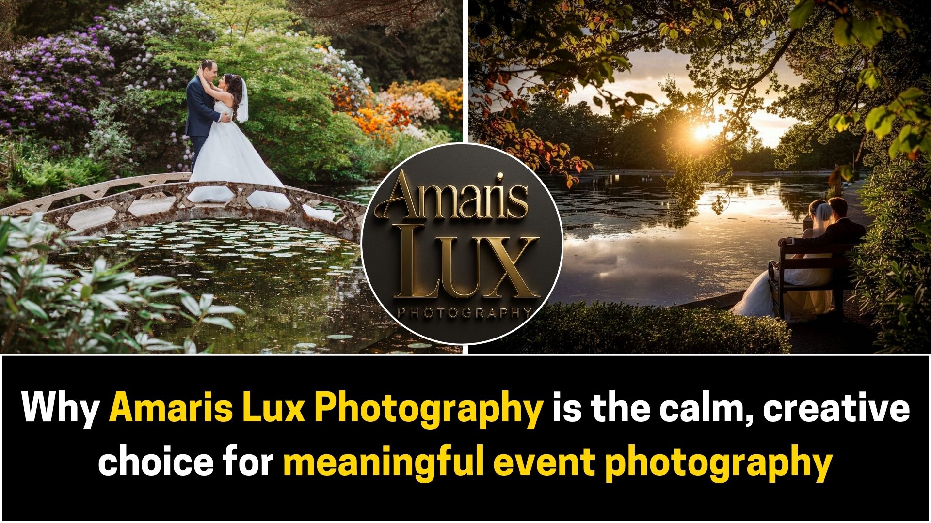 Why Amaris Lux Photography is the calm, creative choice for meaningful event photography