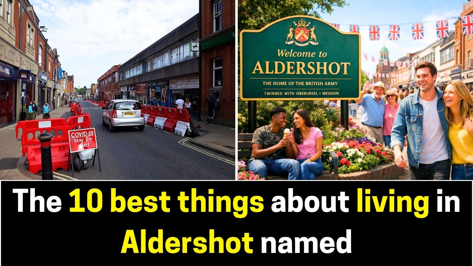 The 10 best things about living in Aldershot named - Rank Bolt