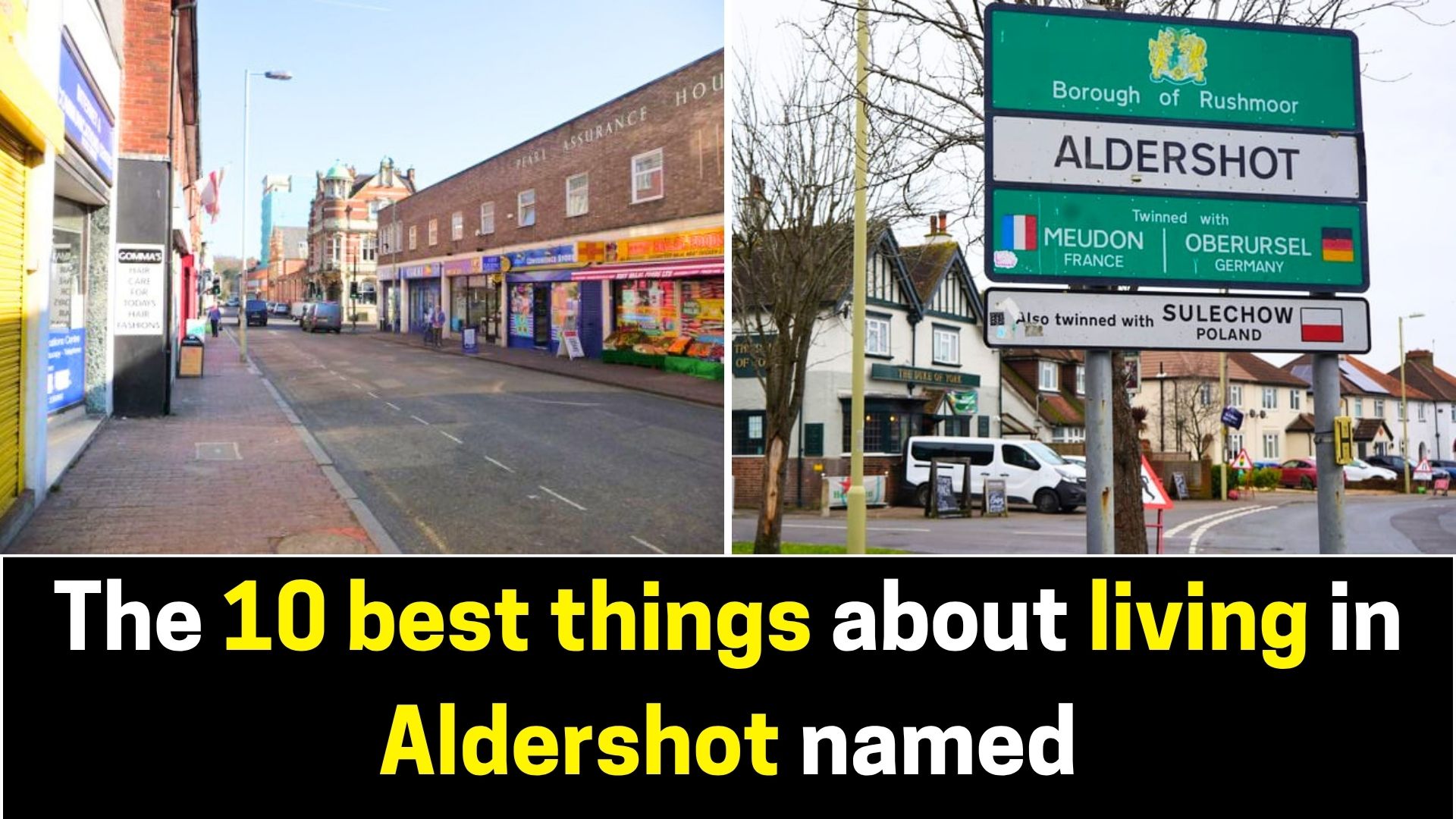 The 10 best things about living in Aldershot named - Rank Bolt